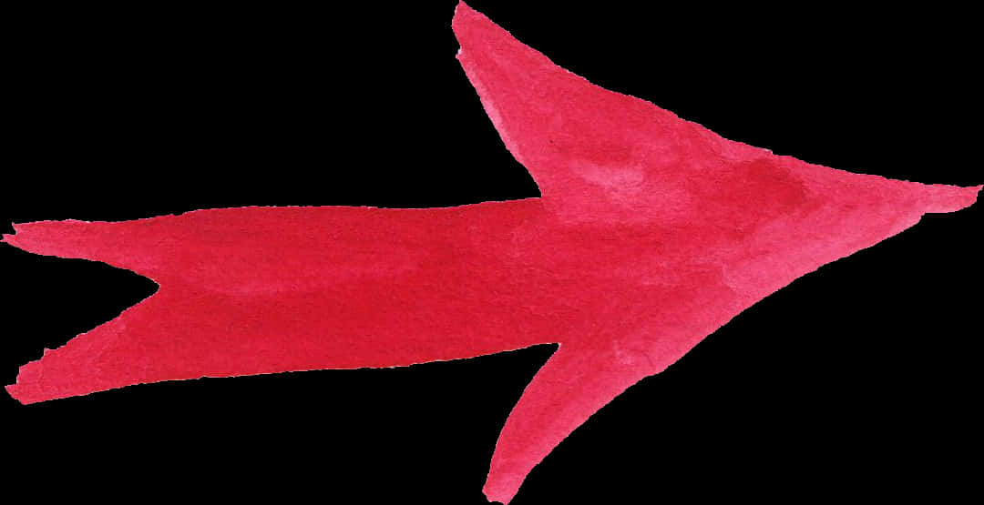Painted Red Arrow