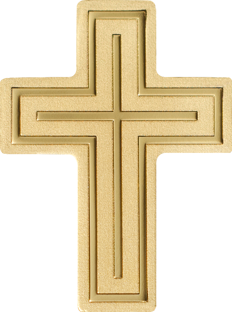 A Close Up Of A Cross
