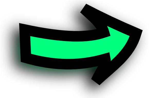 A Green Arrow Pointing To The Right