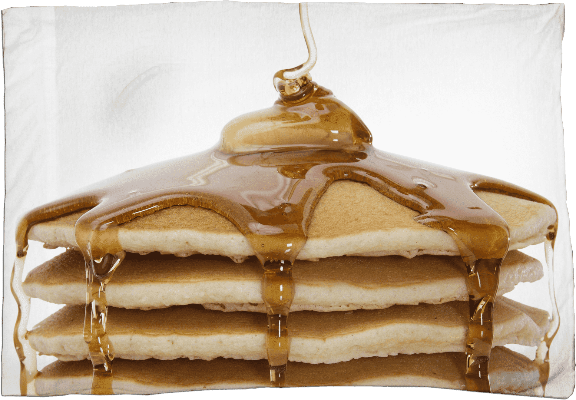 A Stack Of Pancakes With Syrup