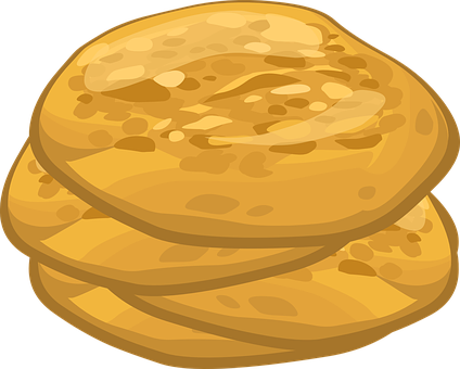 A Stack Of Golden Pancakes