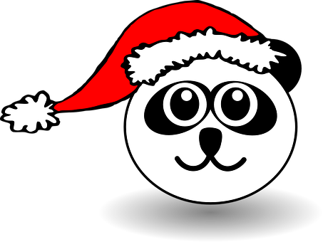 A Panda With A Red Hat