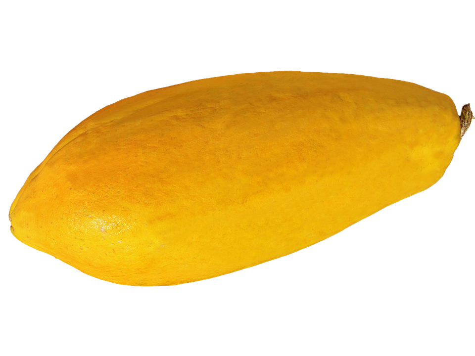 A Yellow Fruit On A Black Background