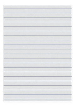 A White Lined Paper With Black Border
