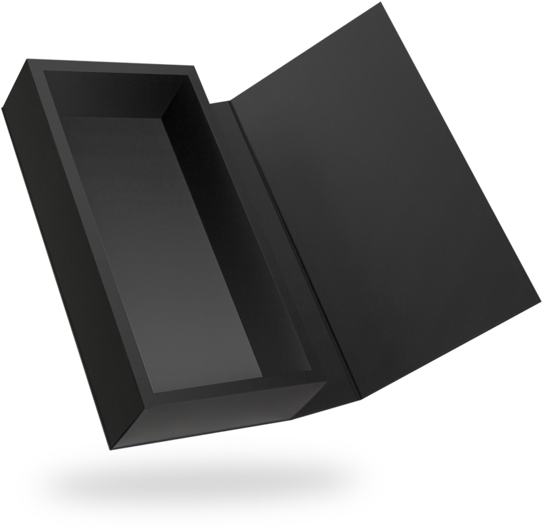 A Black Box With A Lid Open