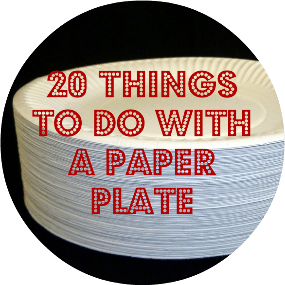 A Stack Of Paper Plates