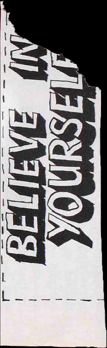 A Black And White Sign