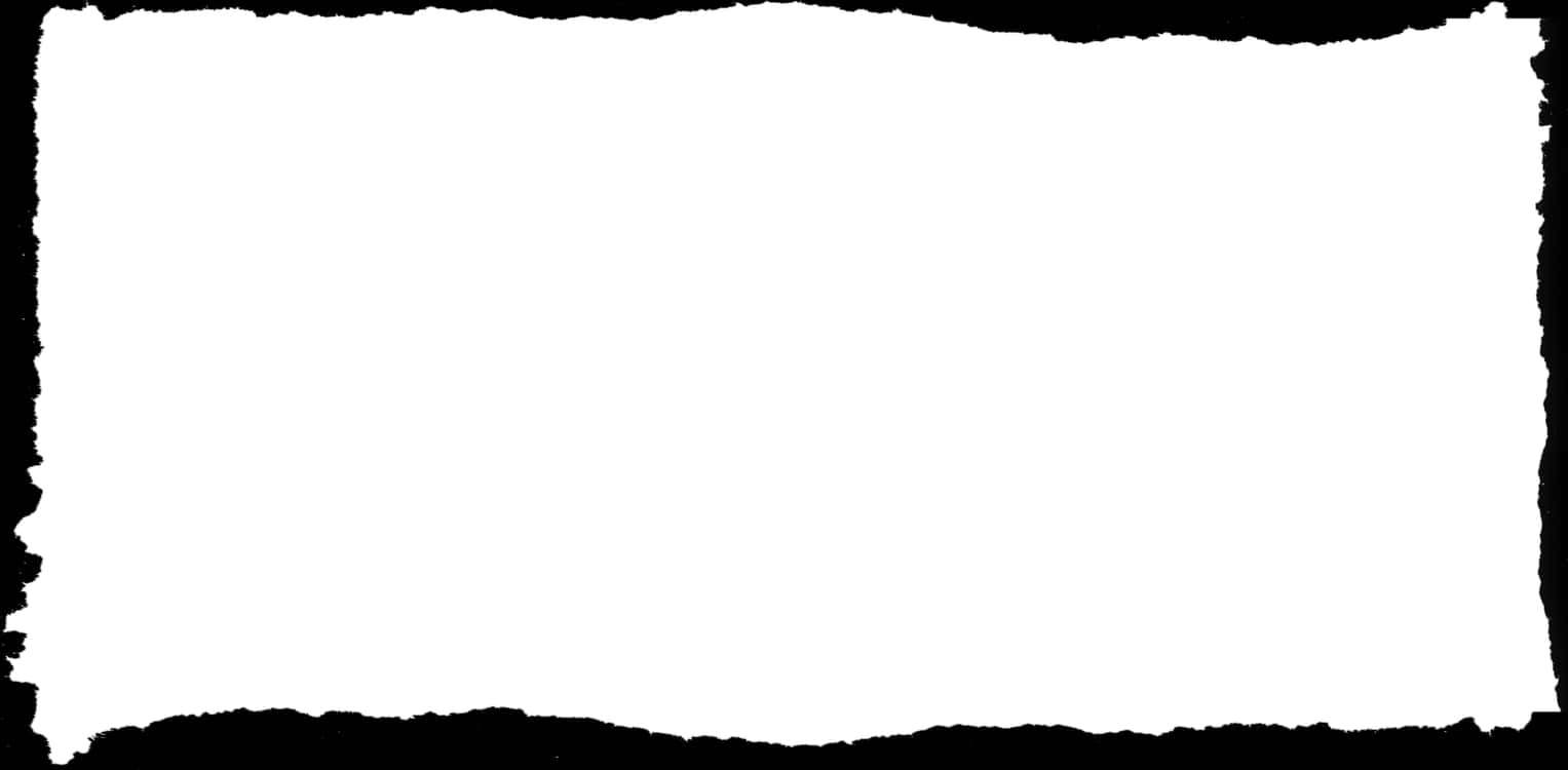 A Black Border With A White Background