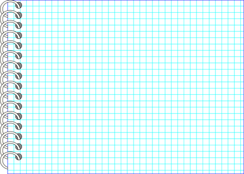 A Grid With Blue And Black Squares