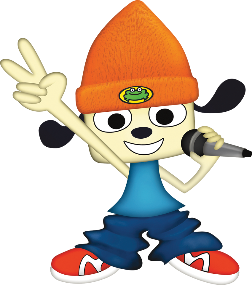 Cartoon Character Holding A Microphone