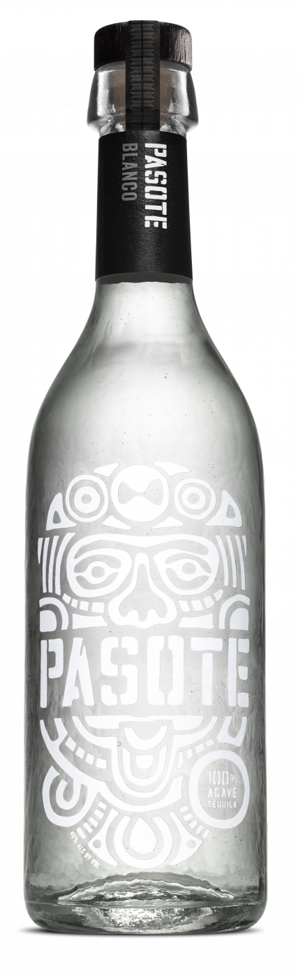 A Glass Bottle With A Design On It