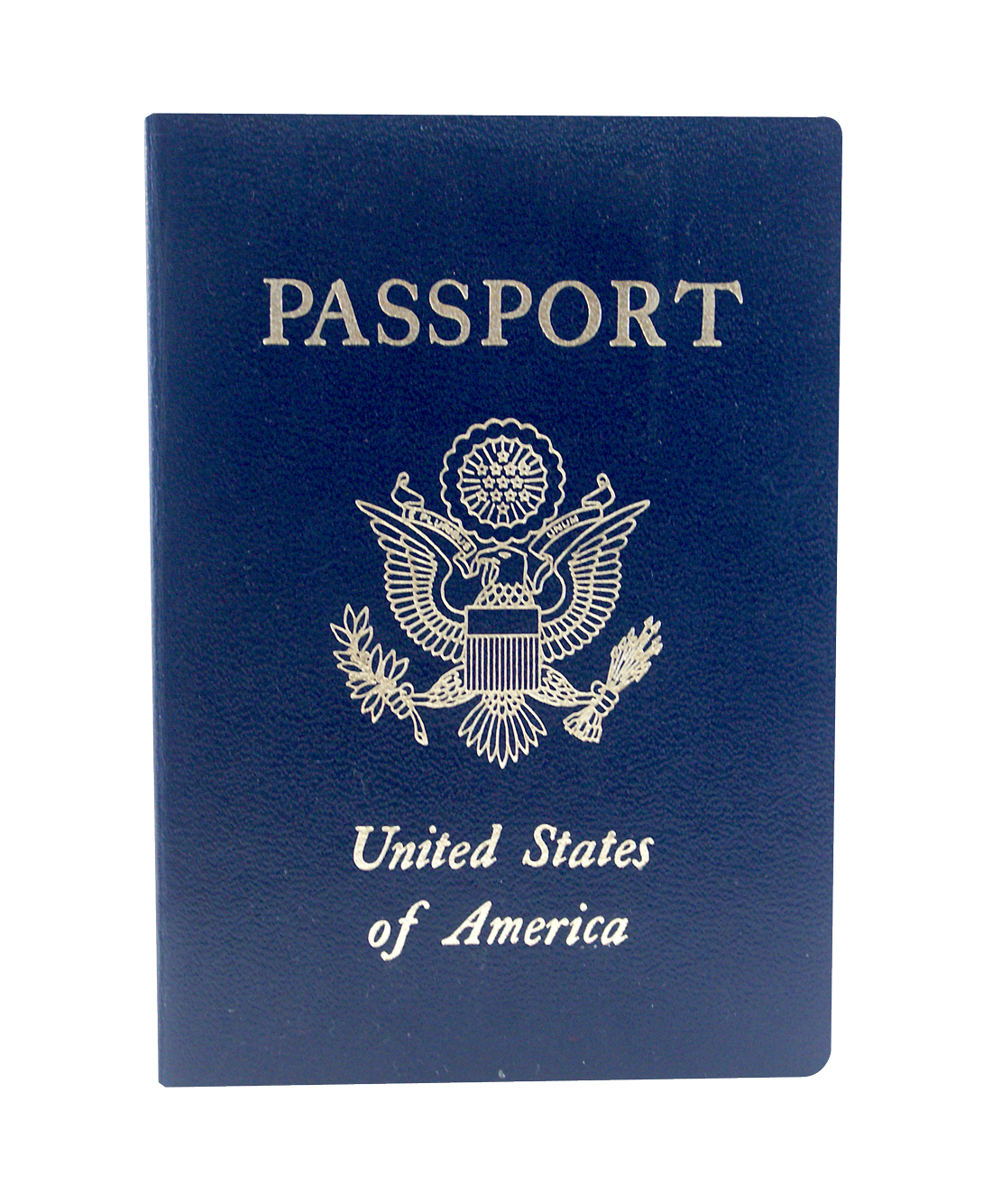 A Blue Passport With A Symbol On It