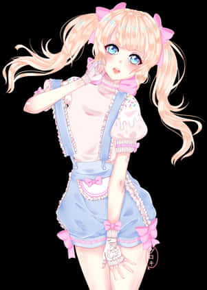 Pastel Anime Girl