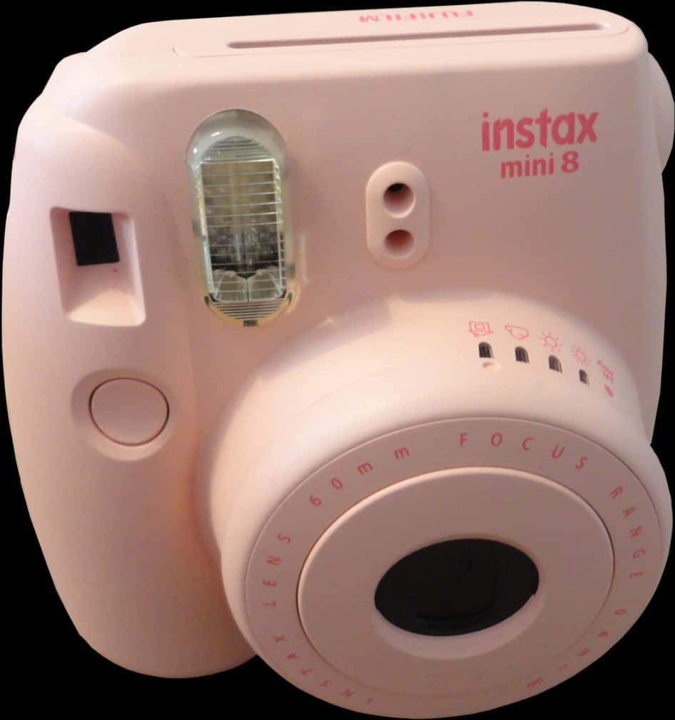 Pastel Pink Polaroid Camera