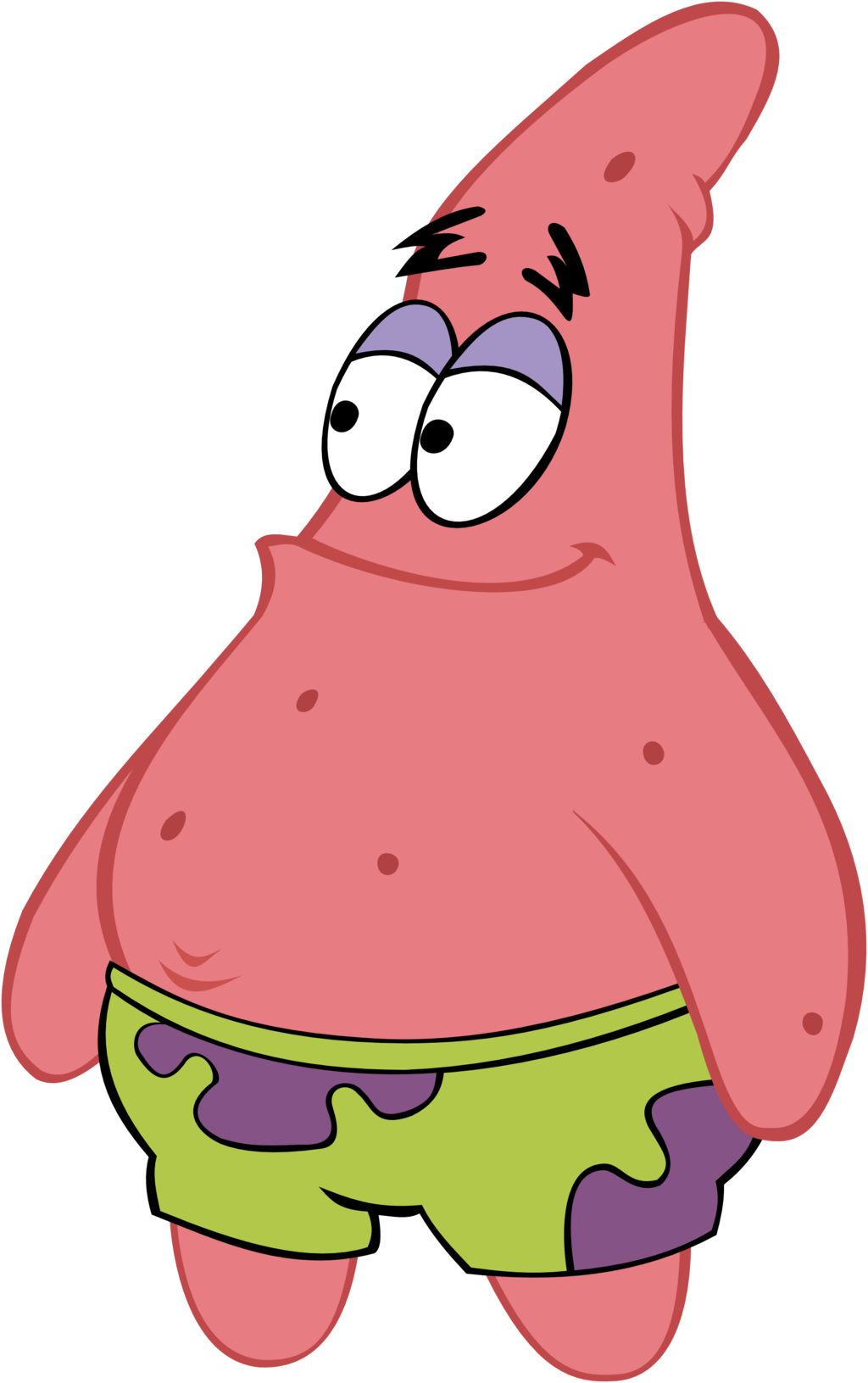 Patrick Star Smiling To The Side