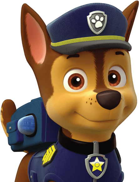 A Cartoon Character Wearing A Police Uniform