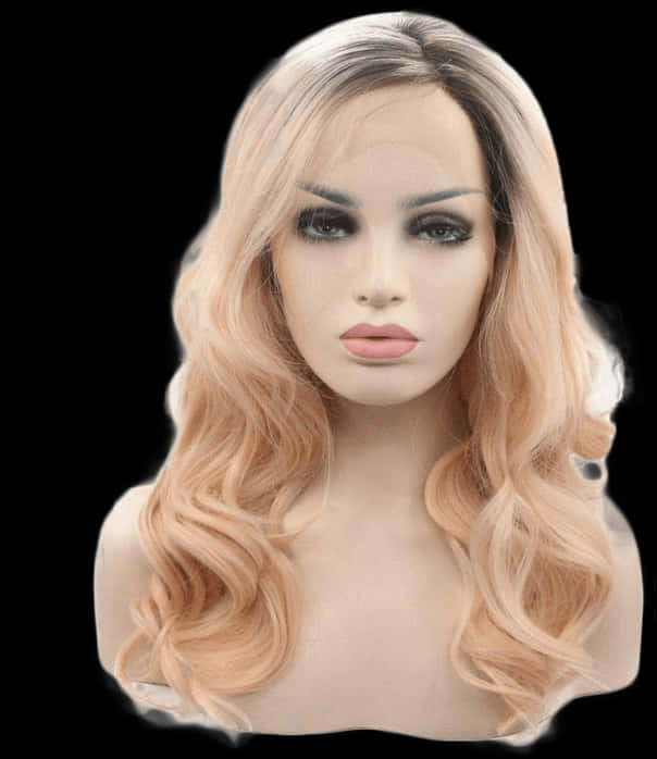 A Mannequin With Blonde Hair