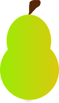 A Yellow And Green Snowman