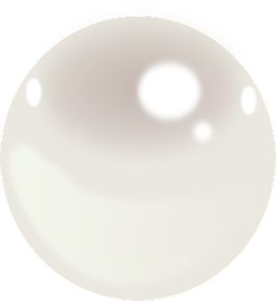 A White Ball With A Black Background