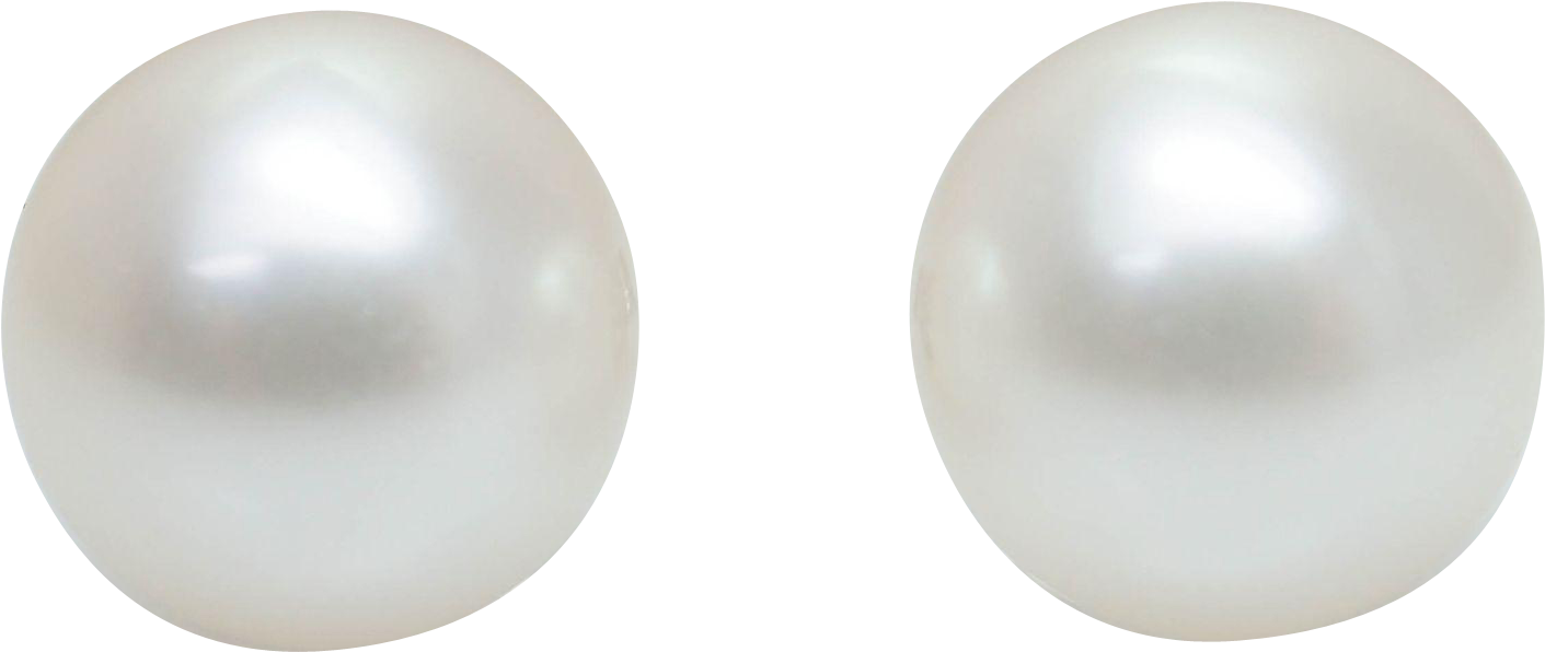 A Close Up Of A Pair Of White Balloons