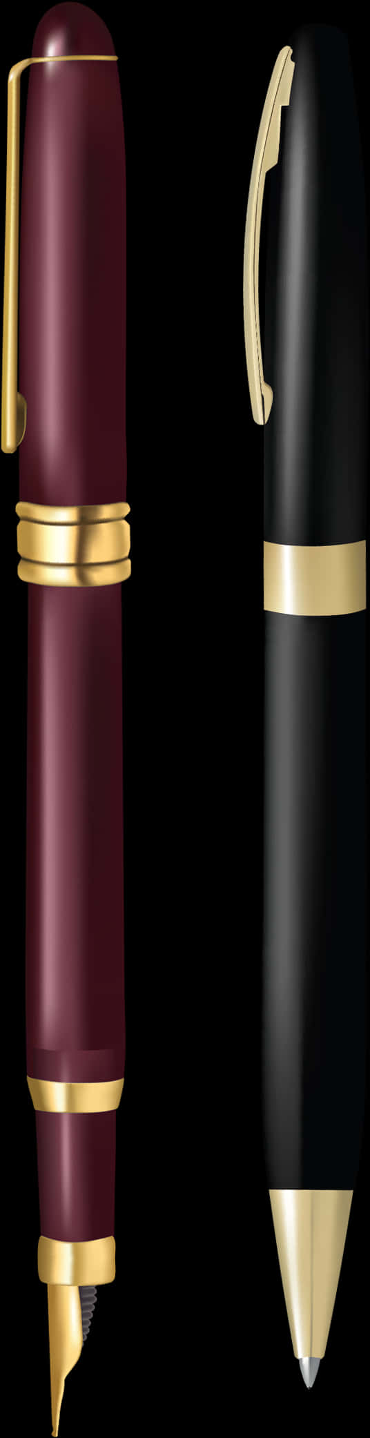 Close-up Of A Black And Red Pencil