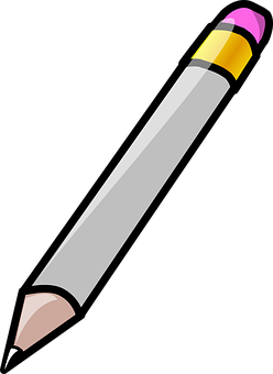 A Pencil With A Yellow Top