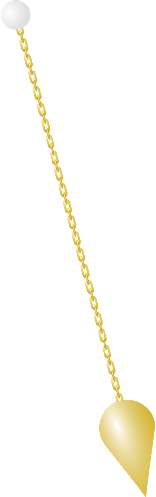 A Long Gold Chain On A Black Background