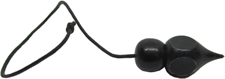 A Black Object With A Black Background