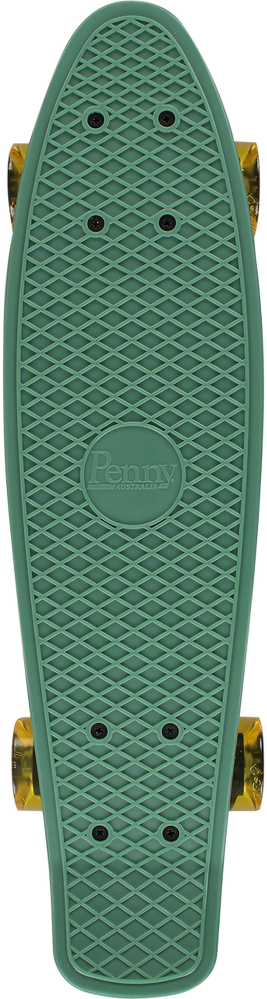 A Green Rubber Mat With A Logo