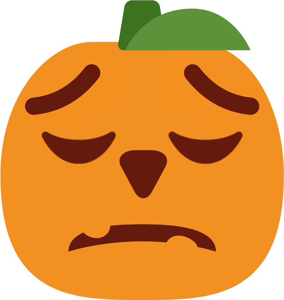 Pensivepumpkin Discord Emoji - Discord Pumpkin Emoji, Hd Png Download