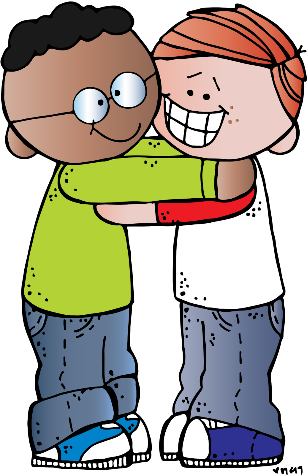 People Clipart Melonheadz Book - Love Your Neighbor Clipart, Hd Png Download