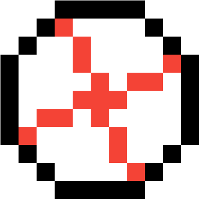 A White And Red Cross On A Black Background