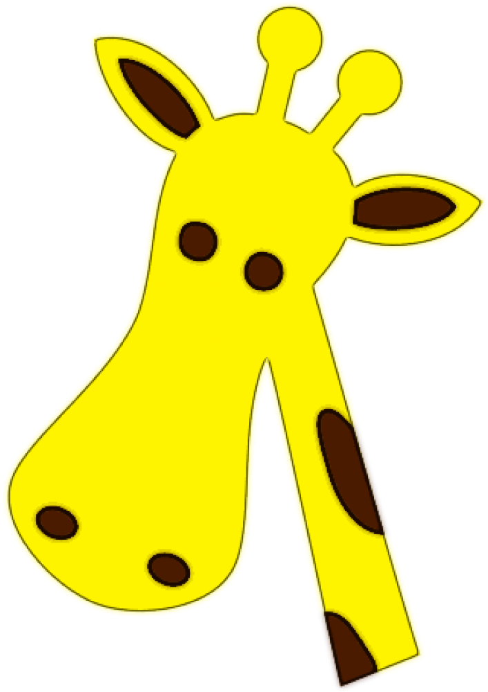 Permalink To Giraffe Head Clipart - Giraffe Head Clip Art, Hd Png Download