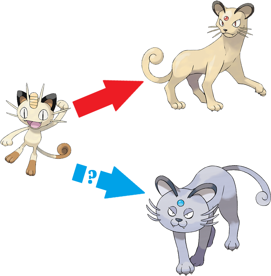 Cartoon Cats With Different Colored Markings