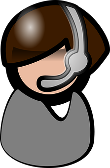 A Person With A Headset