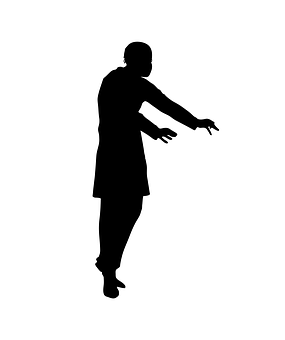 A Silhouette Of A Man
