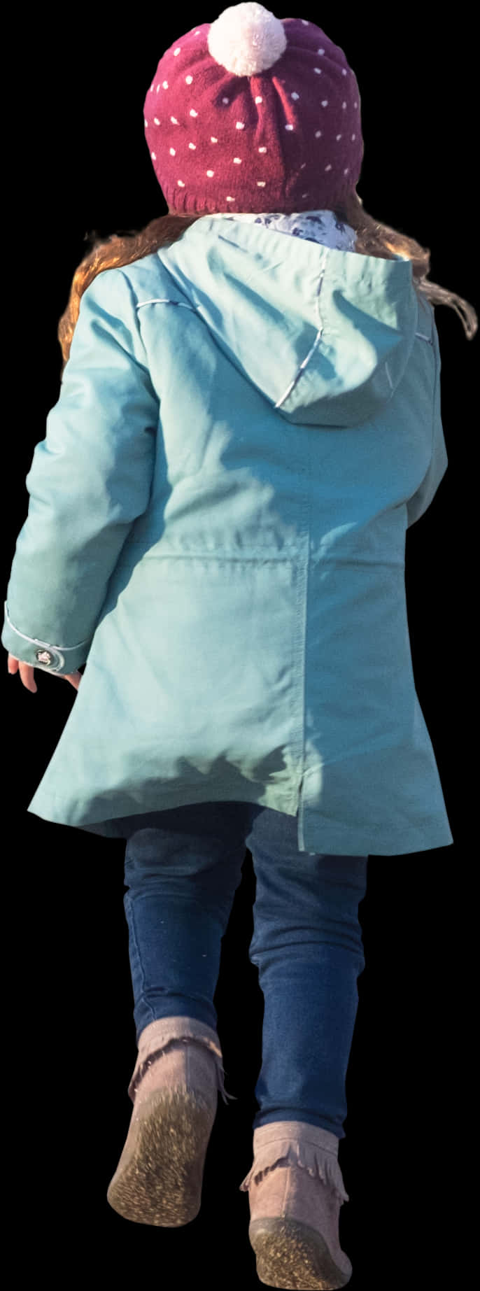 A Person In A Blue Coat