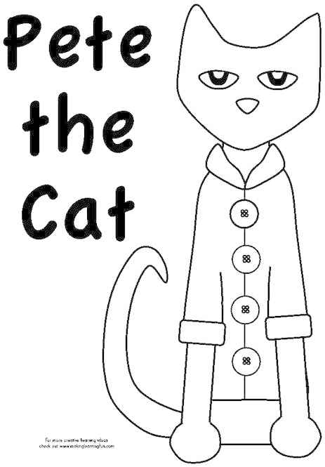A Cartoon Cat With Buttons
