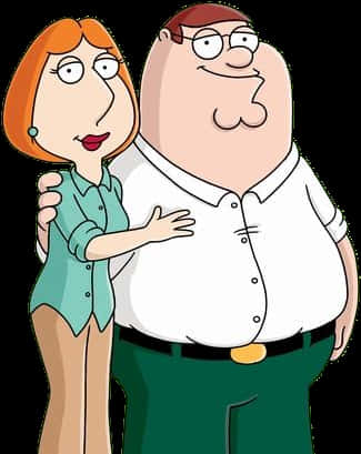Cartoon Of A Man And A Woman