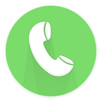 A Phone In A Green Circle