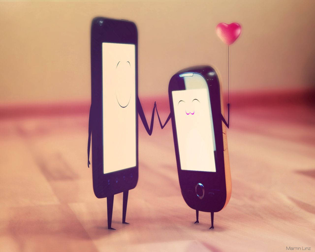 Phones In Love