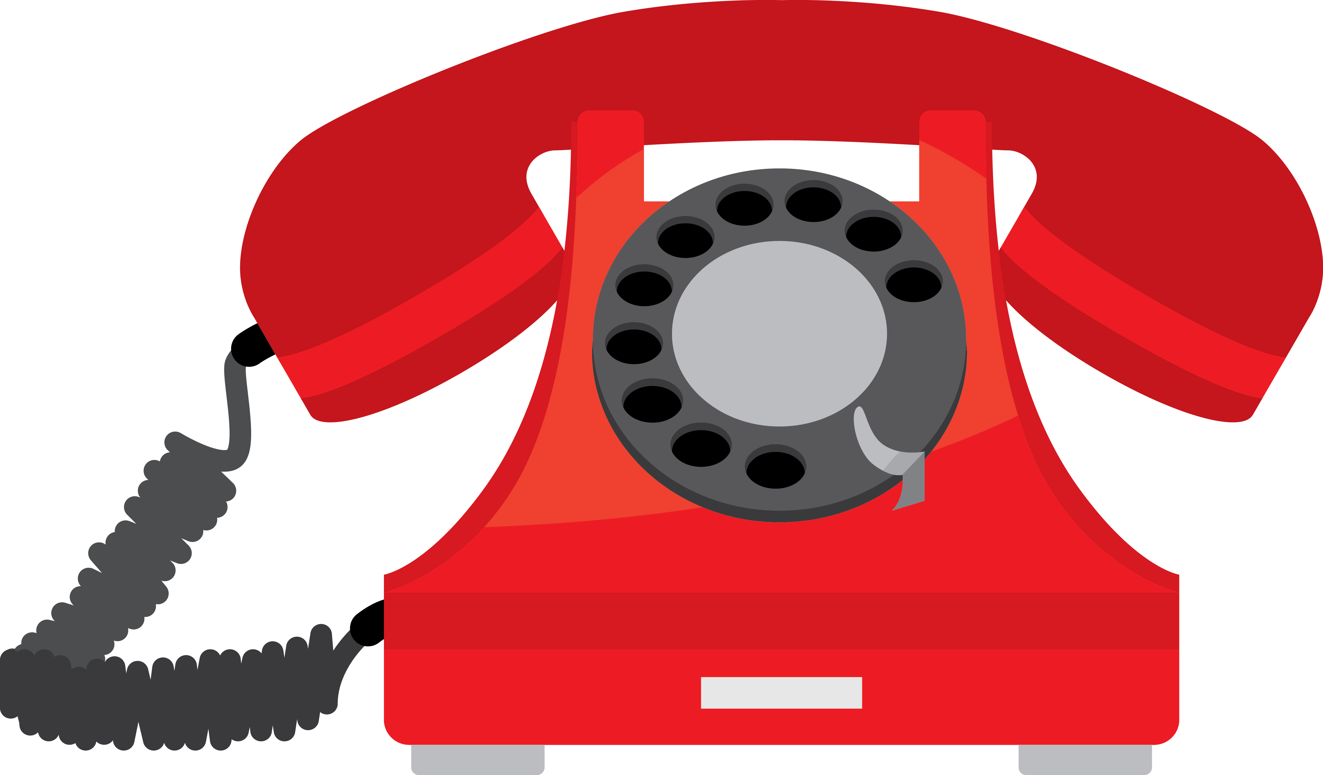 Phone Clipart Png 4583 X 2686
