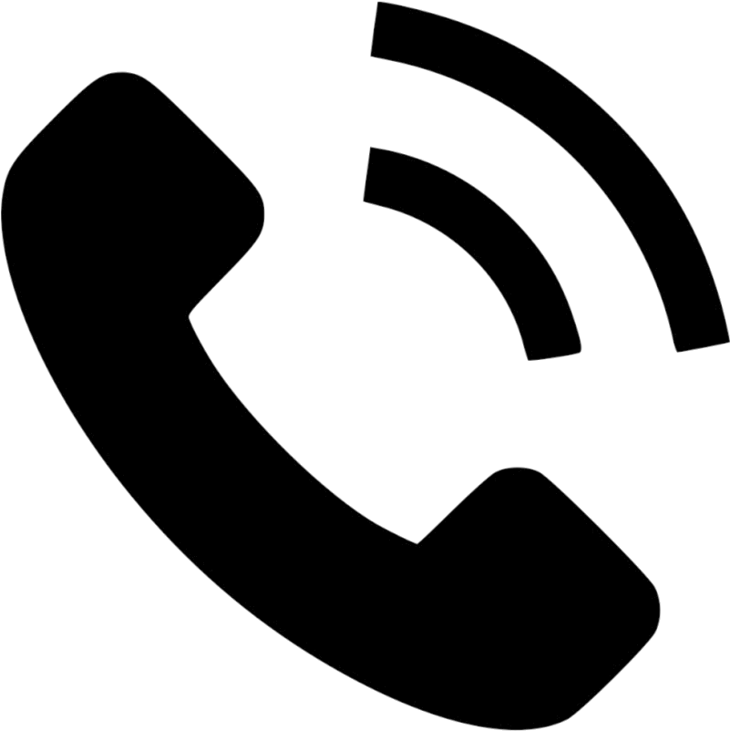 A Phone Handset With A Black Background