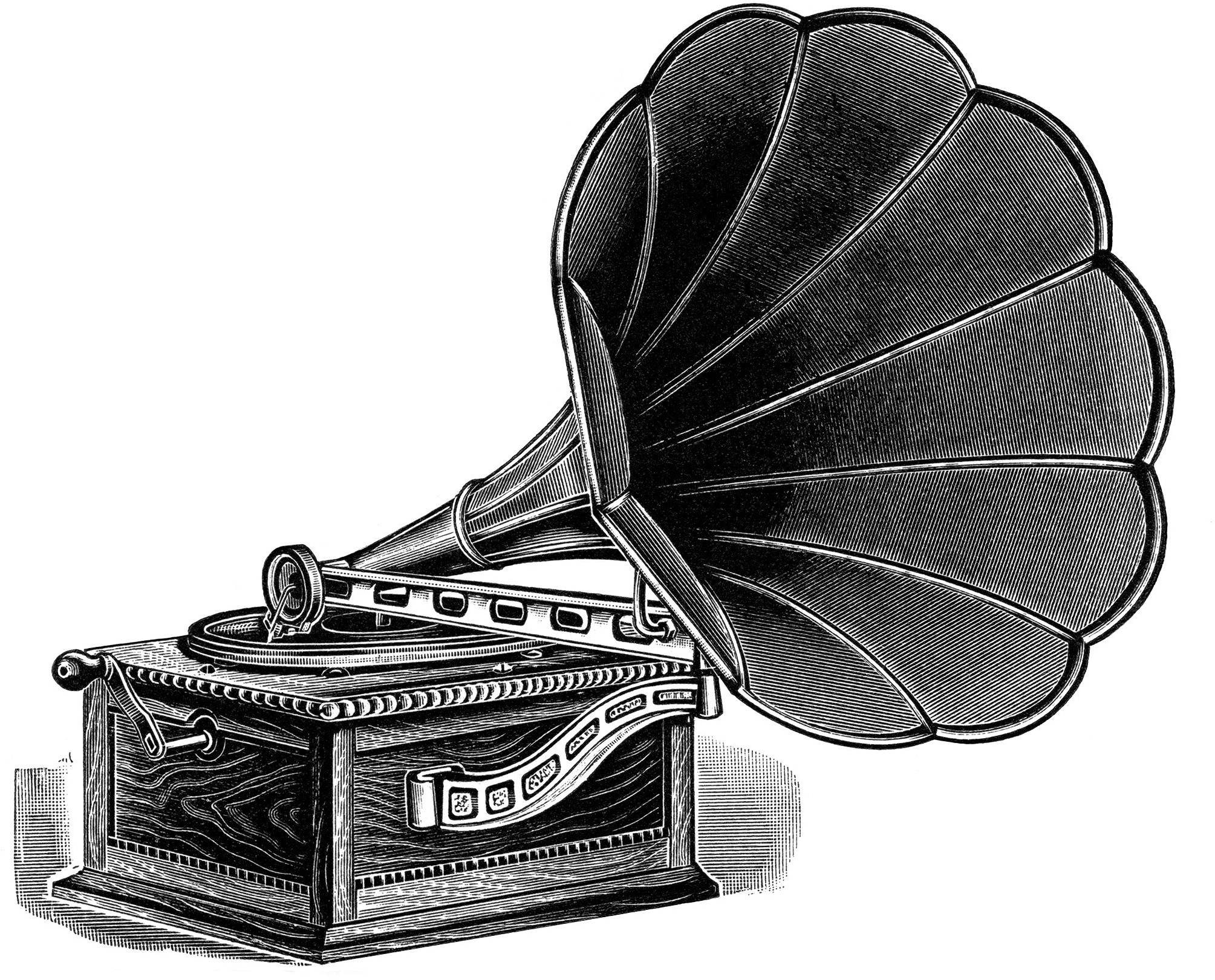 Phonograph Png 2009 X 1621