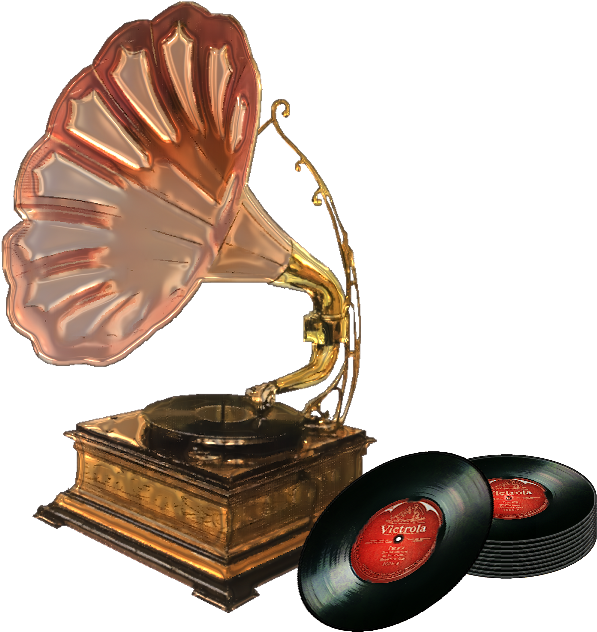 Phonograph Png 597 X 632