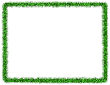 A Green Border With Black Background