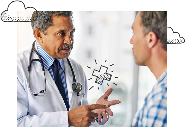 A Doctor Talking To A Patient