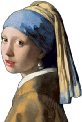 A Girl With A Blue Headdress