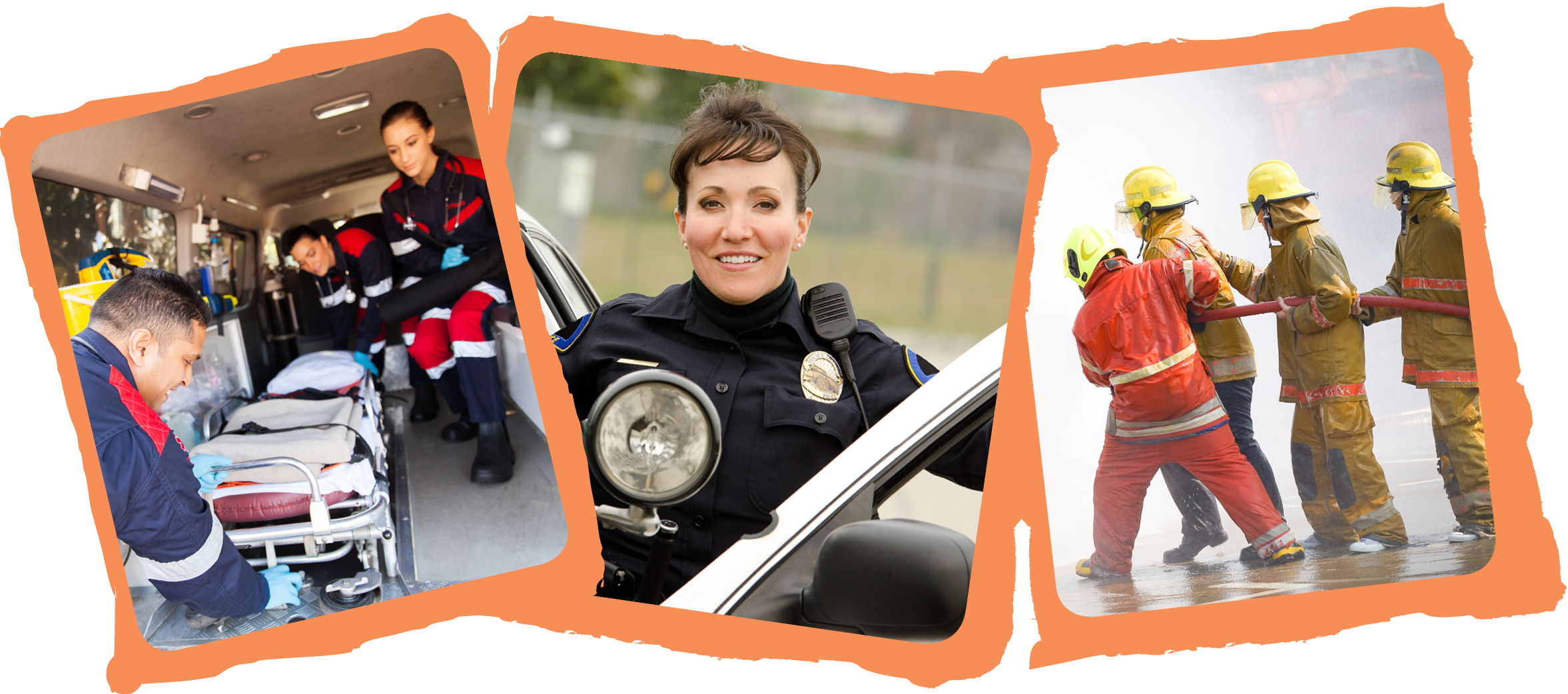 A Collage Of A Woman In Uniform