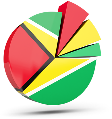 A Pie Chart With Different Colored Parts
